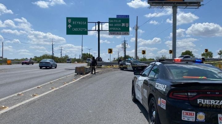 Sobre la carretera a Reynosa, localiza maleta con restos de una mujer al interior