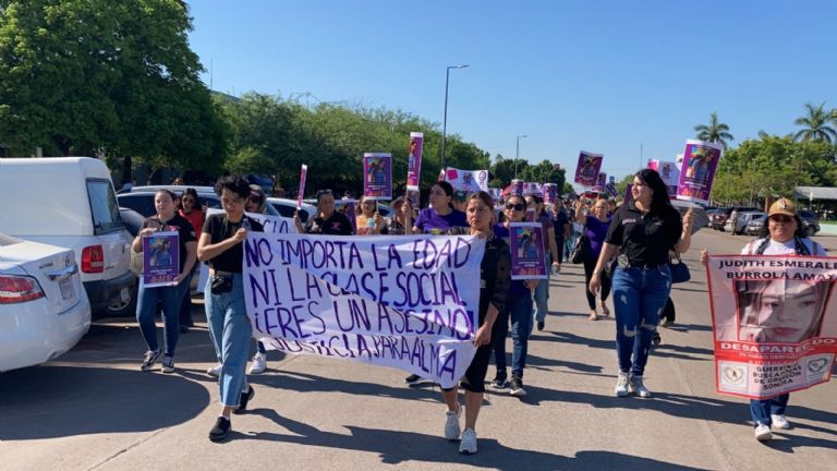 Piden justicia por Alma Lourdes en Cajeme. Foto: Twitter