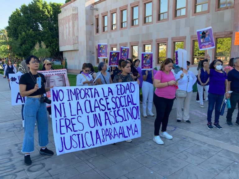 Piden justicia por Alma Lourdes en Cajeme. Foto: Twitter