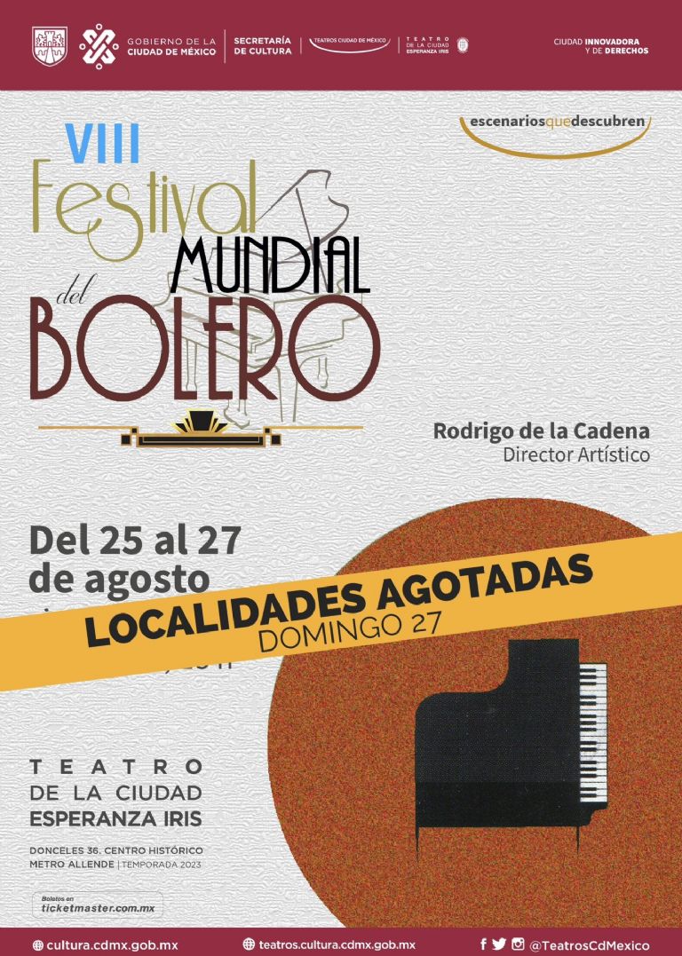 Día del Bolero en CDMX