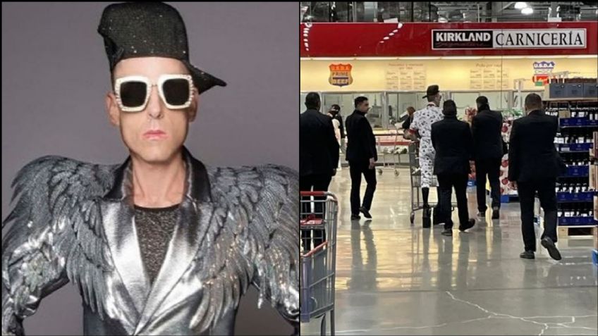 Tras defender a AMLO, Edy Smol desata críticas por hacer el súper con guardaespaldas