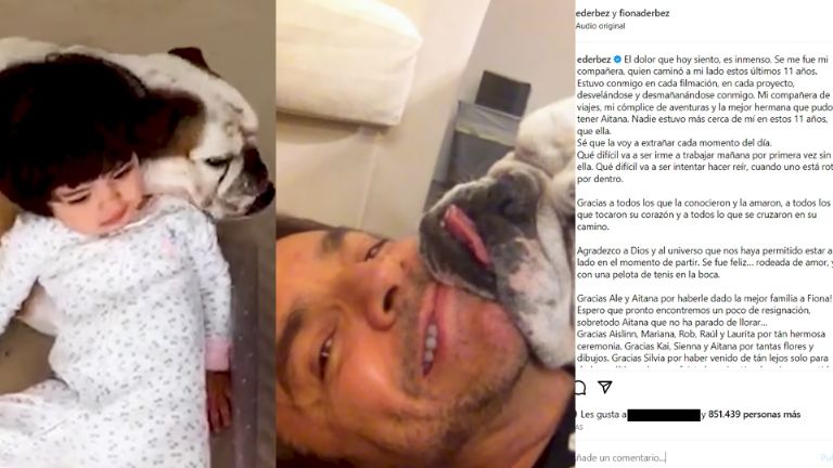 Eugenio despidió a Fiona con emotivo mensaje