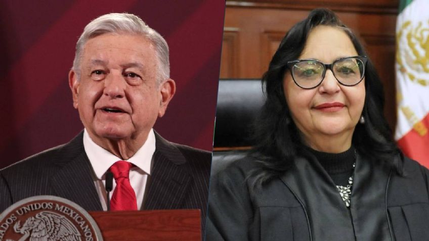 AMLO se lanza contra ministra Norma Piña: La vincula con un íntimo de García Luna