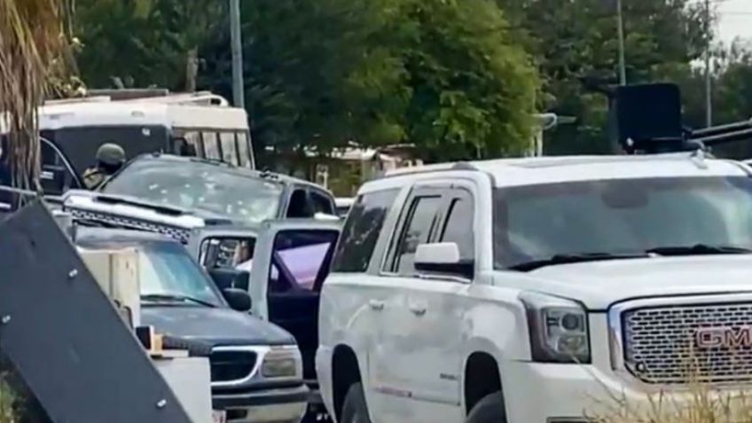 Abaten a seis civiles armados tras balacera en Tamaulipas; aseguran vehículos y armamento