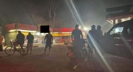 (FOTOS) Alerta en el Sur de Sonora: Hombres armados incendian tiendas en Guaymas