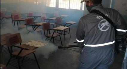 Regreso a clases 2023: En Álamos se fumigan escuelas; buscan combatir el dengue