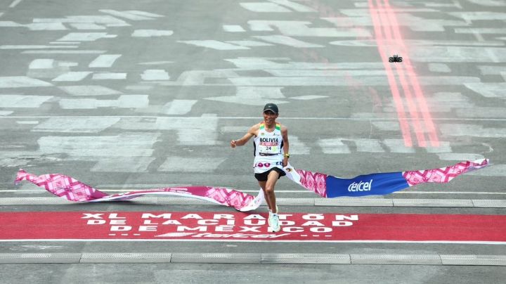 Héctor Garibay sorprende al ganar el Maratón de la CDMX e impone un nuevo récord