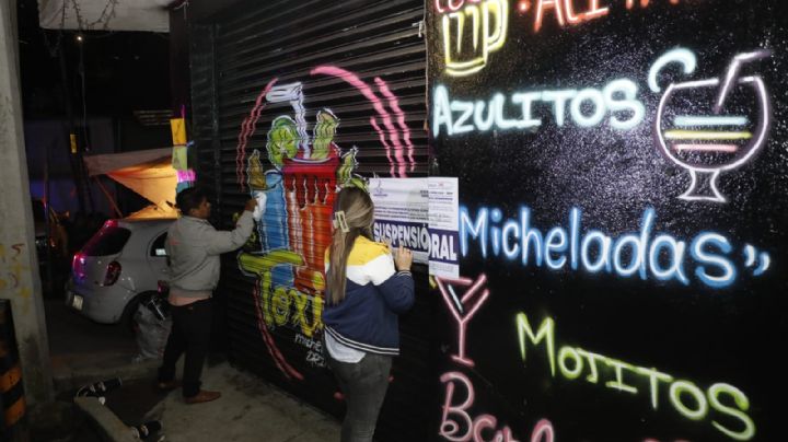 Se acaban los 'azulitos' en Naucalpan: Tras operativo cierran 7 comercios clandestinos