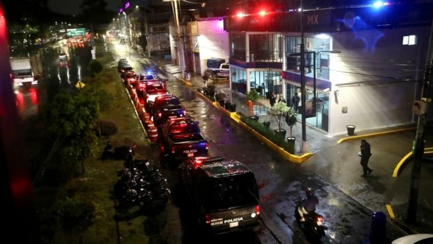 Seguridad en CDMX: Caen tres sujetos en el Centro Histórico con drogas y armas de fuego