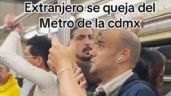 VIDEO: Argentino se queja por mal olor en el Metro de la CDMX y lo destrozan en redes