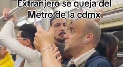VIDEO: Argentino se queja por mal olor en el Metro de la CDMX y lo destrozan en redes