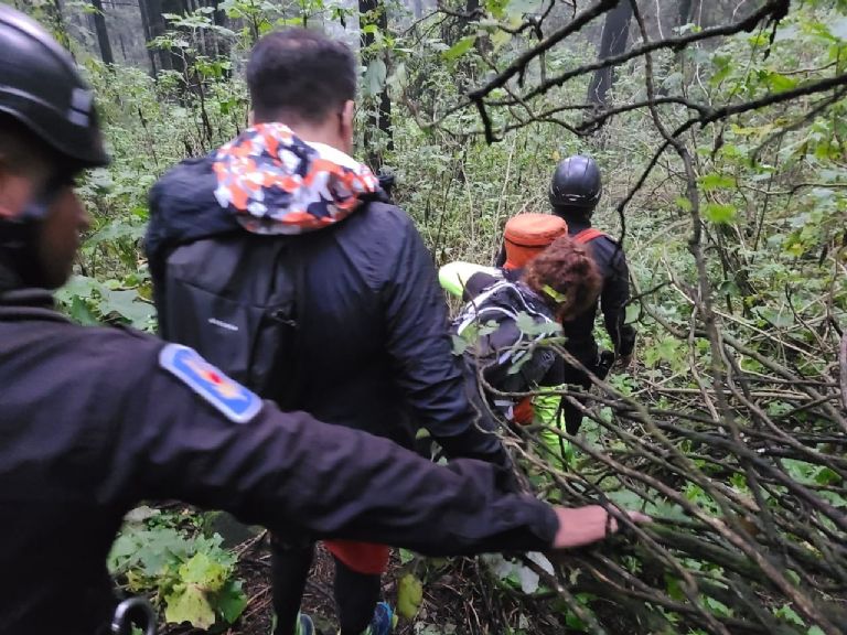 Rescate en el 'Pico del Águila'