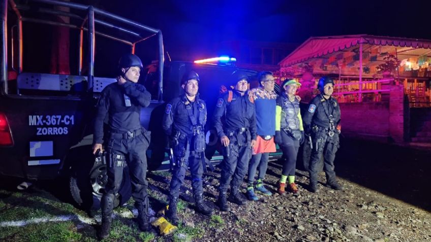 Se sintieron las perdidas: Rescatan a pareja tras perderse en el Pico del Águila, Tlalpan