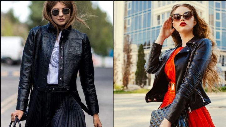 Las chamarras de cuero causarán sensación para la próxima temporada de otoño; así podrás lucirla