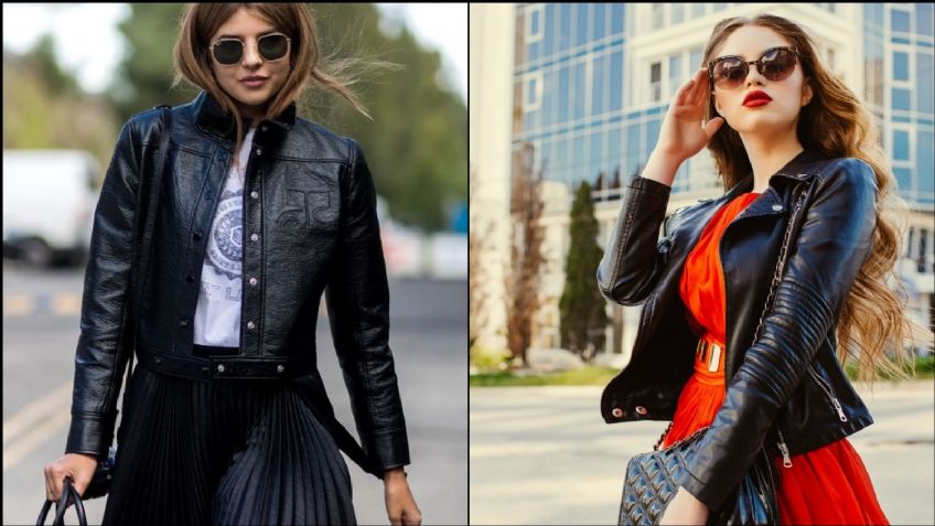 Las chamarras de cuero causarán sensación para la próxima temporada de otoño; así podrás lucirla