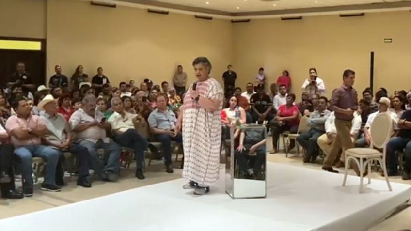 Beatriz Paredes se reúne con sectores del sur de Sonora; habla de problemáticas del campo