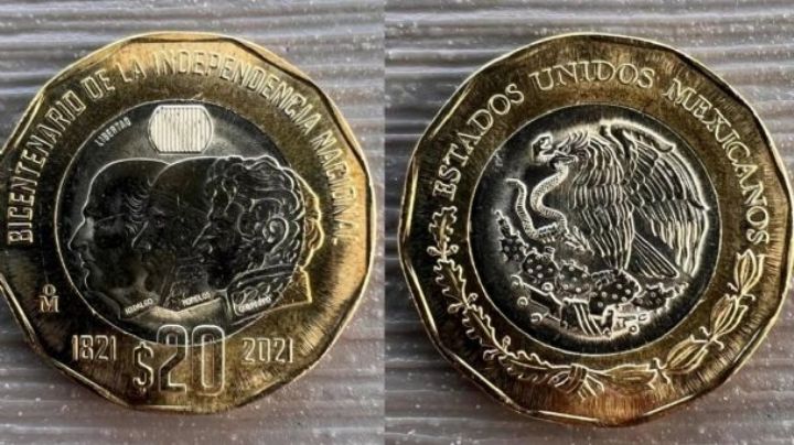 ¿La tienes? Esta moneda de 20 pesos podría valer hasta 4 millones por estos detalles