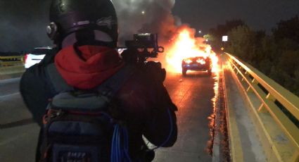 Imágenes fuertes: Trailero muere prensado en Arco Norte; cierran la México-Puebla