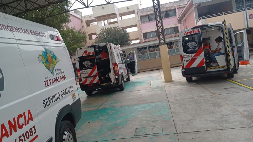 Fuerte explosión en escuela primaria de Iztapalapa deja al menos dos heridos de gravedad