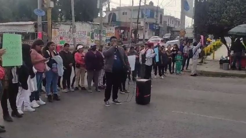 Caos en la México-Texcoco: Manifestantes bloquean la carretera por falta de agua
