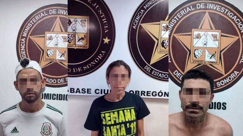 FGJE aprehende a cinco personas; les aseguran armas de fuego y narcóticos en Ciudad Obregón