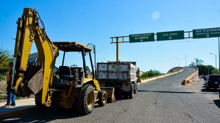 Tránsito Municipal en Navojoa pide precaución a automovilistas por reparación de calles