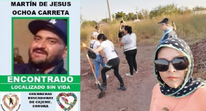 Ciudad Obregón: Guerrera buscadora encuentra a su esposo tras 2 años desaparecido: "Misión cumplida"
