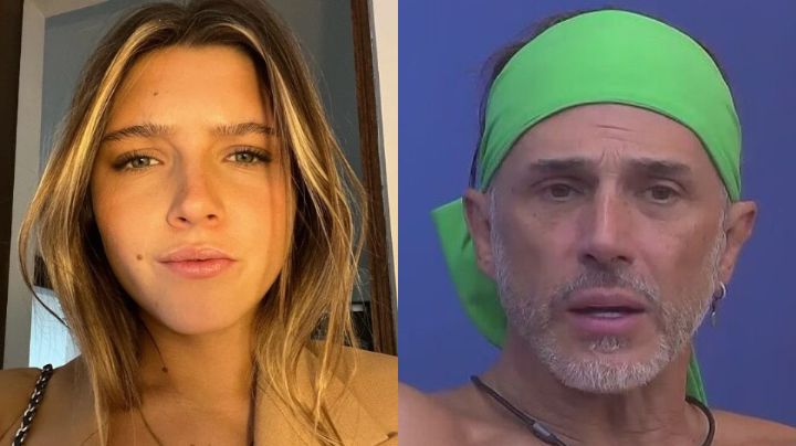 Antonia, la hija de Sergio Mayer, saca las garras para defenderlo y le lanza porras en la 'LCDLFM'