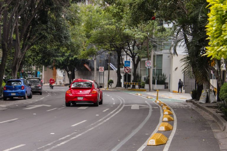 Nueva ciclovía en Coyoacán