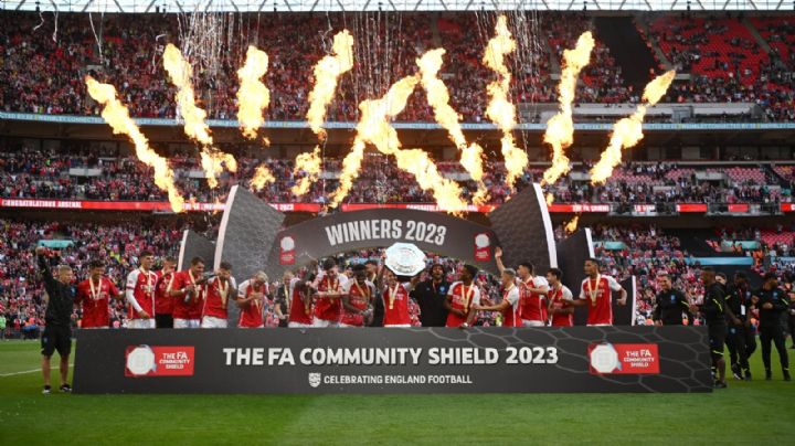 Arsenal gana la Community Shield y le arrebata al Manchester City el primer título de la temporada