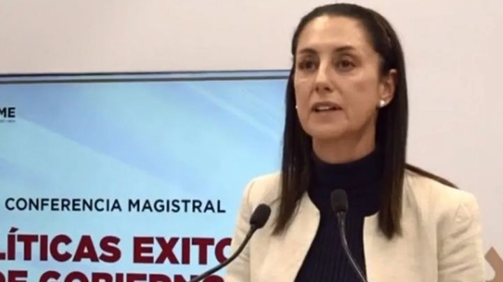 Ni con "acarreados" llena Claudia Sheinbaum la Arena Itson; movilizan a personas en casi 40 camiones