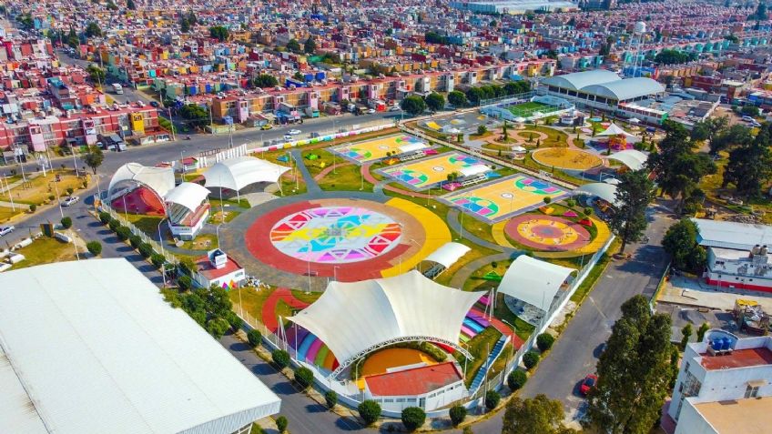 Así luce la nueva Unidad Deportiva Ixtapaluca: Un espacio para alejar a jóvenes de la delincuencia