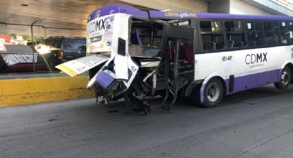 CDMX: Choque de camión de basura y transporte público deja más de 20 víctimas en Circuito Interior