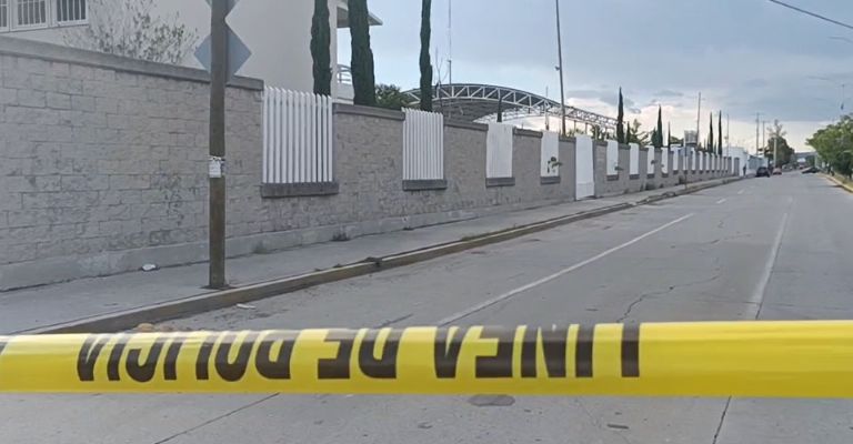 Acordonan el sitio del crimen