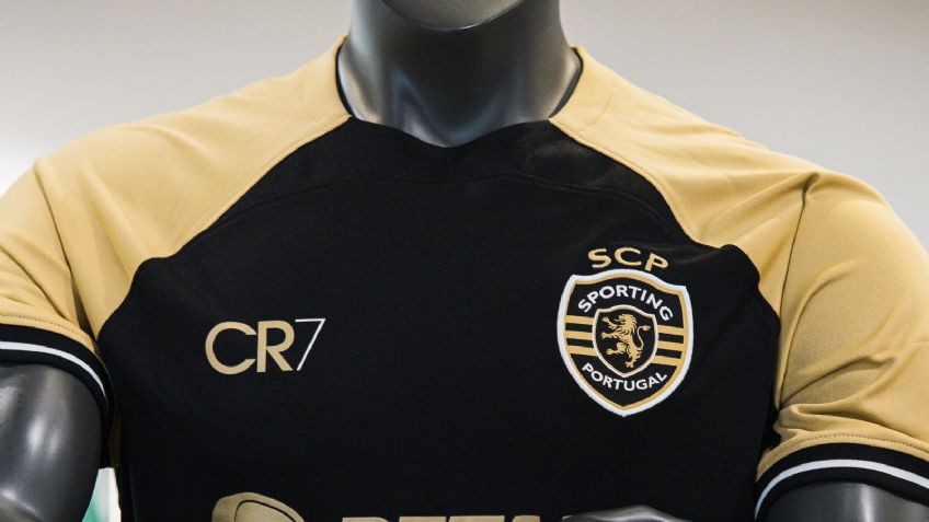 Sporting de Lisboa rinde homenaje a la estrella de su cantera Cristiano Ronaldo con un nuevo uniforme