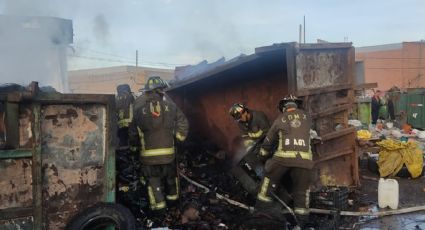Incendio en la Central de Abasto: Bomberos de la CDMX logran controlar el siniestro en Iztapalapa