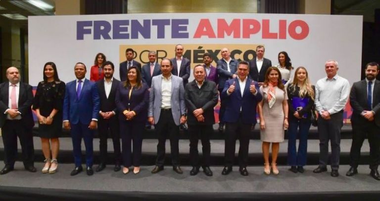 Aspirantes del Frente Amplio por México