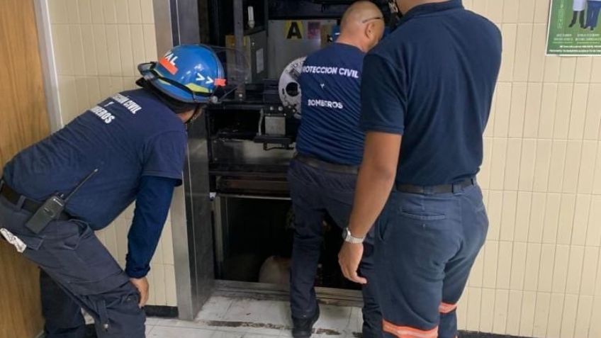 Emergencia por otro elevador del IMSS: Autoridades rescatan a 7 personas en hospital de Monclova