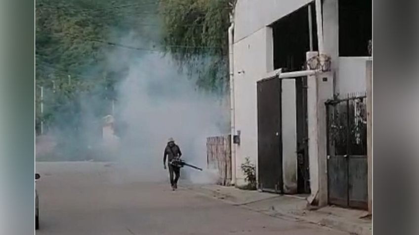 Sonora: Autoridades fumigan las calles del Pueblo Mágico de Álamos ante la amenaza del dengue