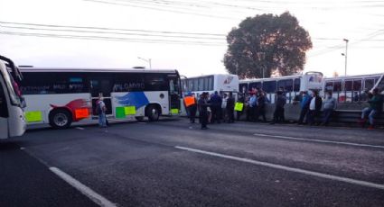 Viernes de tráfico denso en CDMX: 6 bloqueos, 1 marcha y transportistas colapsan la urbe