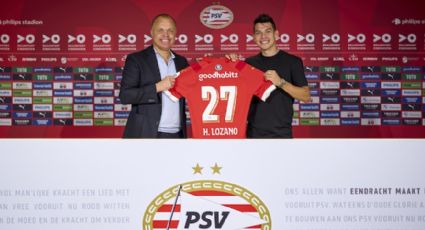 PSV Eindhoven hace oficial el regreso de 'Chucky' Lozano; esto durará su contrato