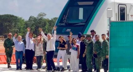 VIDEO: Tras informe de Gobierno, AMLO viaja a bordo del Tren Maya; así es el vagón