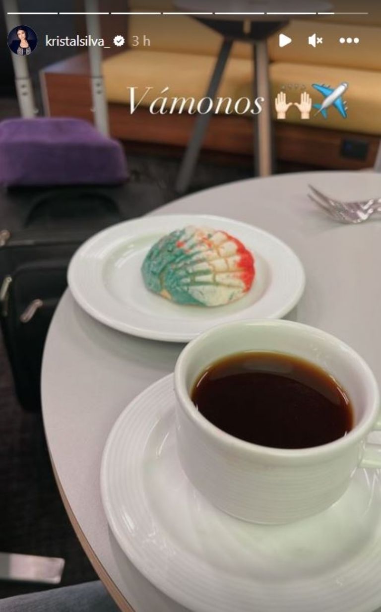 Kristal salió de vacaciones