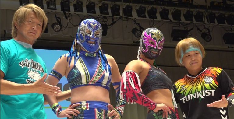 VIDEO: Luchadora japonesa entra al ring con música de Valentín Elizalde y se vuelve viral