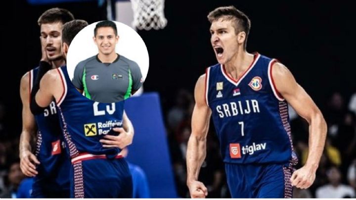 Serbia acusa de "robo" en el Mundial de basquetbol al árbitro mexicano Omar Bermúdez