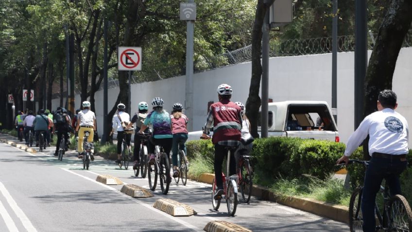 Así luce la nueva y polémica ciclovía metropolitana en la CDMX y el Estado de México