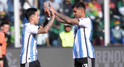 Argentina supera la altura de La Paz y vence a Bolivia sin Lionel Messi
