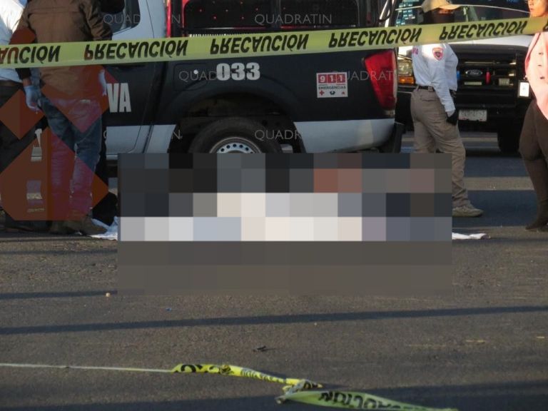 Mujer atropellada en Xonacatlán