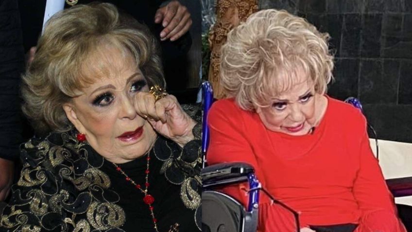 Silvia Pinal se vuelve tendencia y Televisa teme lo peor; apareció desorientada y dispersa