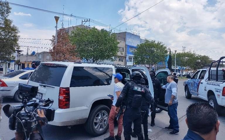 Asalto a Policía en Nezahualcóyotl